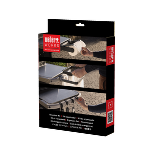 Weber Works organiser kit (gereedschapshaken, vuilniszakhouder&keukenrolhouder) - snap on - afbeelding 2