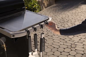 Weber Works organiser kit (gereedschapshaken, vuilniszakhouder&keukenrolhouder) - snap on - afbeelding 4