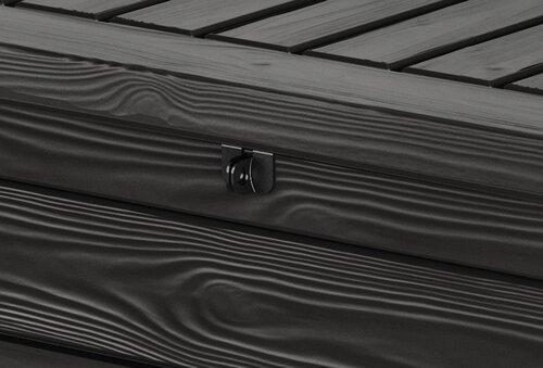 Westwood Box 155 x 72,4 x 64,4 cm 570L antraciet - afbeelding 7