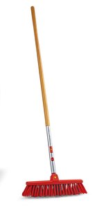 WOLF-Garten Bezem SB400M met Houten Steel ZM 140 cm - afbeelding 1