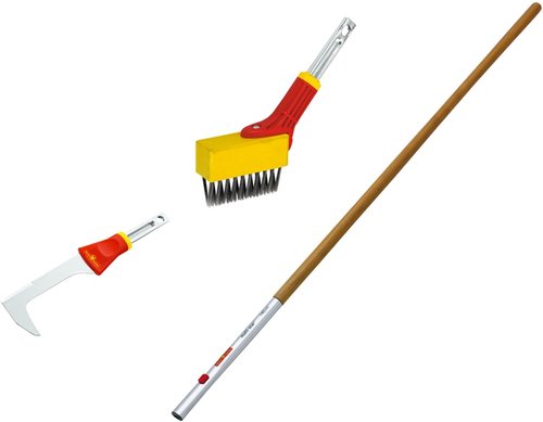 WOLF-Garten Multi-Star Voegenborstel FB-M/FK-M+STEEL ZMi150CM - afbeelding 1