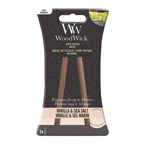 WoodWick Auto Reed Refill Vanilla & Sea Salt