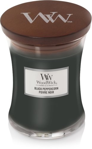 WoodWick Black Peppercorn Medium Candle