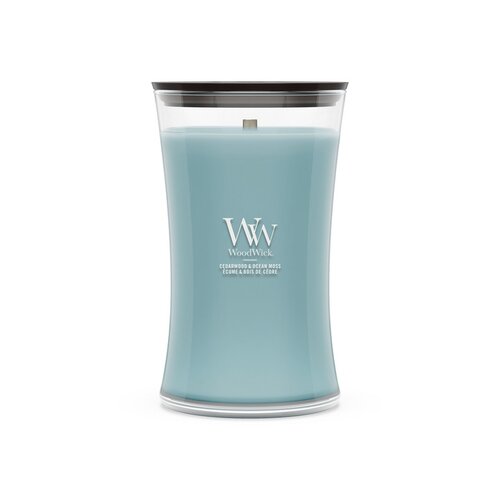 WoodWick Cedarwood & Ocean Moss Large Candle