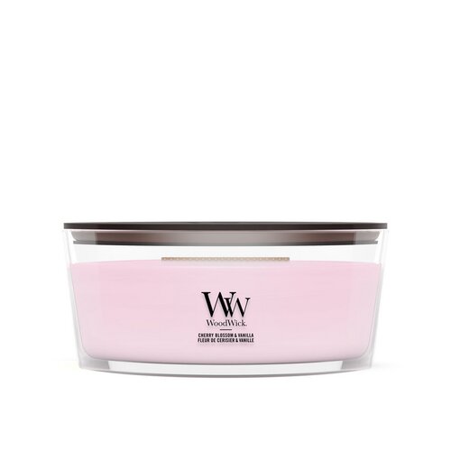 WoodWick Cherry Blossom & Vanilla Ellipse Candle