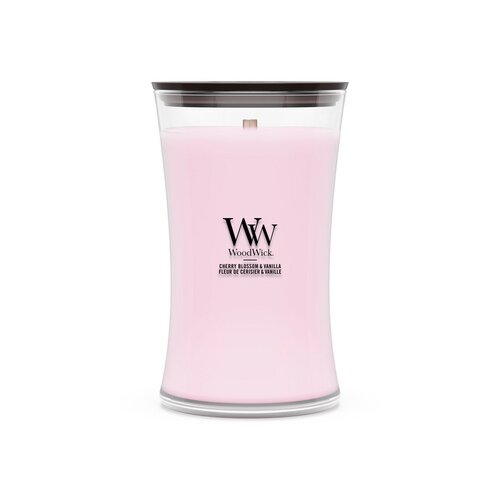 WoodWick Cherry Blossom & Vanilla Large Candle