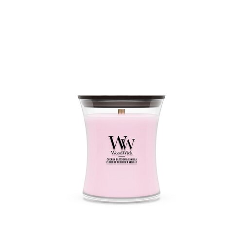 WoodWick Cherry Blossom & Vanilla Medium Candle