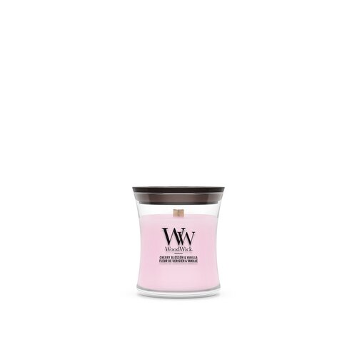 WoodWick Cherry Blossom & Vanilla Mini Candle