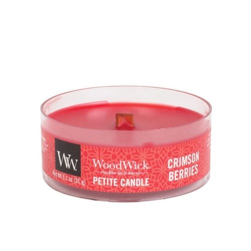 WoodWick Crimson Berries Petite Candle