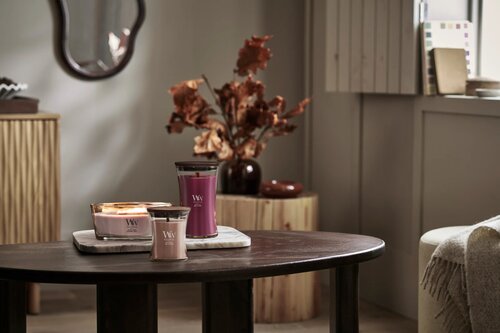 WoodWick Crystal Ginger Ellipse Candle - afbeelding 2