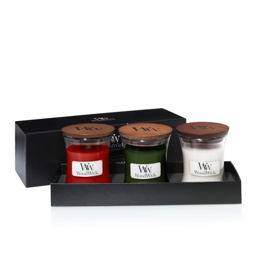 WoodWick Deluxe Gift Set Mini Jar Autumn/Winter Tuincentrum Coppelmans