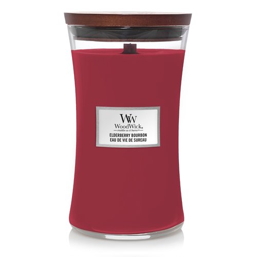 WoodWick Elderberry Bourbon Large Candle