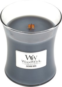 WoodWick Evening Onyx Medium Candle - afbeelding 1