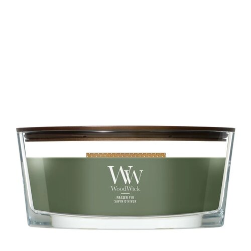 WoodWick Frasier Fir Ellipse Candle - afbeelding 1