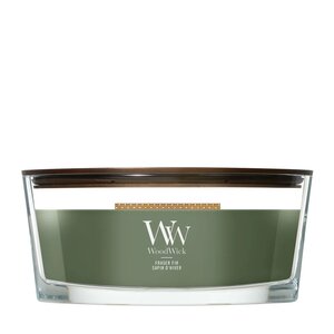 WoodWick Frasier Fir Ellipse Candle - afbeelding 1