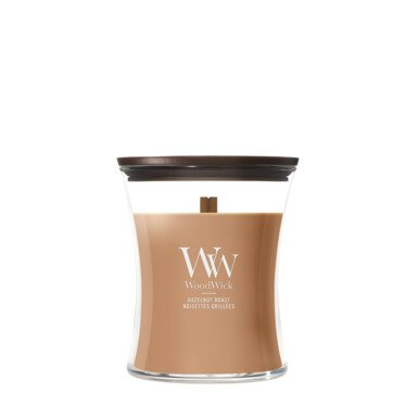 WoodWick Hazelnut Roast Medium Candle