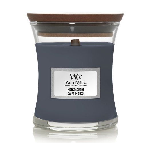 WoodWick Indigo Suede Medium Candle