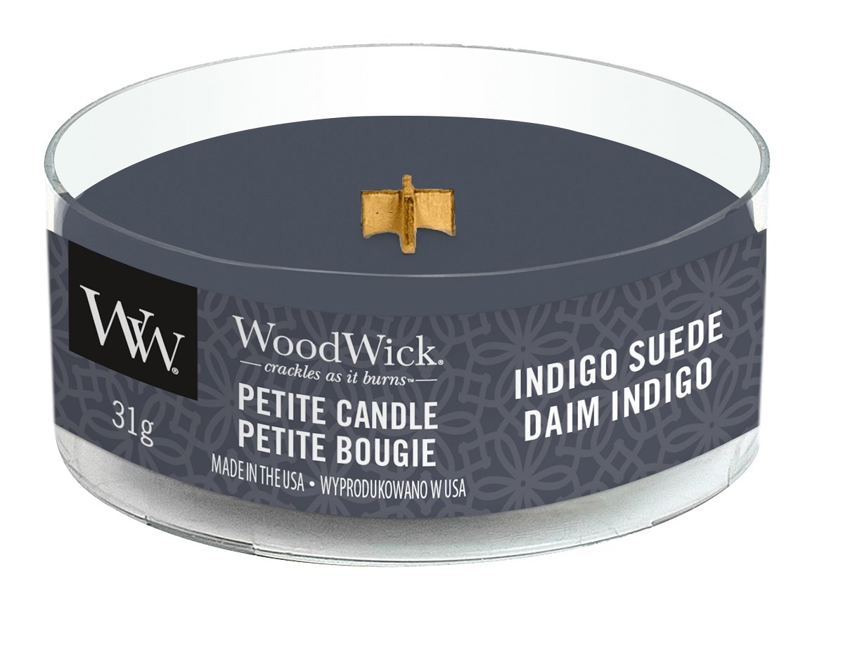 WoodWick Indigo Suede Petite Candle Tuincentrum Coppelmans