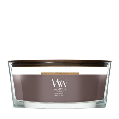 WoodWick Iris Woods Ellipse Candle