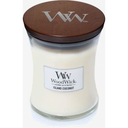 WoodWick Island Coconut Medium Candle