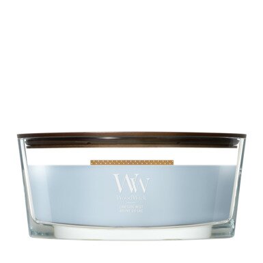 WoodWick Lakeside Mist Ellipse Candle