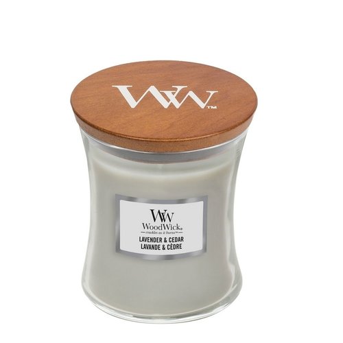 WoodWick Lavender & Cedar Mini Candle