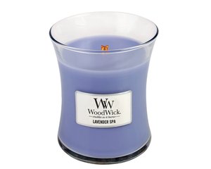 WoodWick Lavender Spa Medium Candle - afbeelding 2