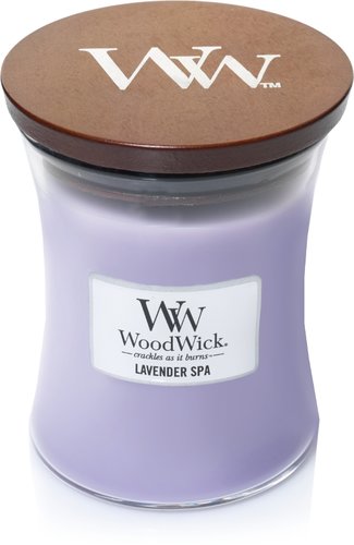 WoodWick Lavender Spa Medium Candle - afbeelding 1