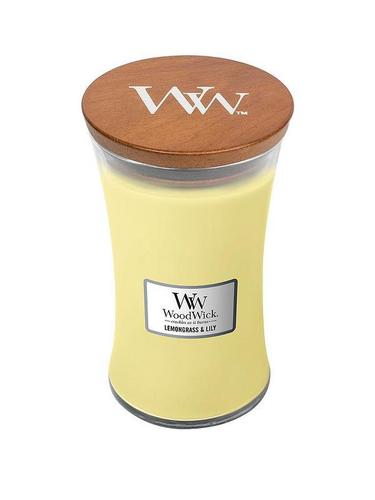 WoodWick Lemongrass & Lily Large Candle