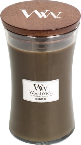 WoodWick Oudwood Large Candle - afbeelding 1
