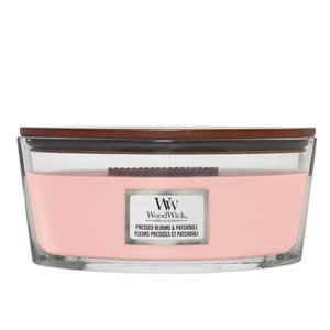 WoodWick Pressed Blooms & Patchouli Ellipse Candle