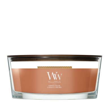 WoodWick Pumpkin Praline Ellipse Candle