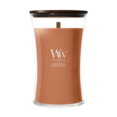 WoodWick Pumpkin Praline Large Candle