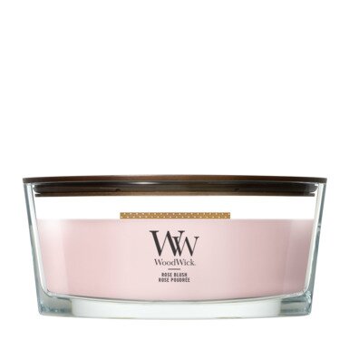 WoodWick Rose Blush Ellipse Candle