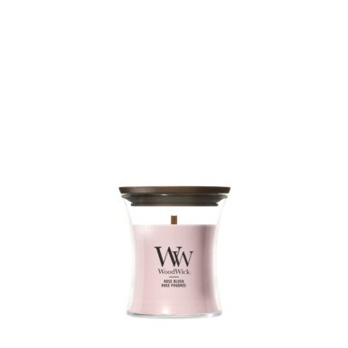 WoodWick Rose Blush Mini Candle