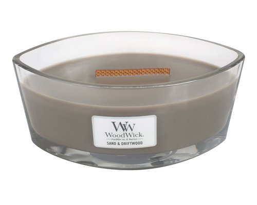 WoodWick Sand & Driftwood Ellipse Candle - afbeelding 2