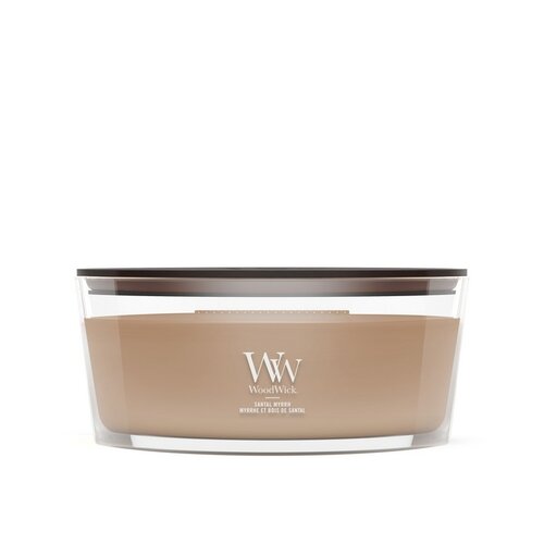 WoodWick Santal Myrrh Ellipse Candle