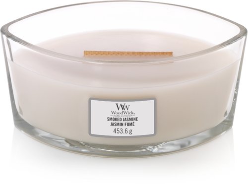 WoodWick Smoked Jasmine Ellipse Candle