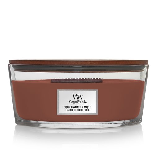 WoodWick Smoked Walnut & Maple Ellipse Candle