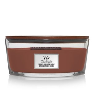 WoodWick Smoked Walnut & Maple Ellipse Candle
