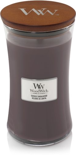 WoodWick Sueded Sandalwood Large Candle