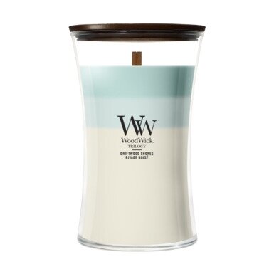 WoodWick Trilogy Driftwood Shores Large Candle