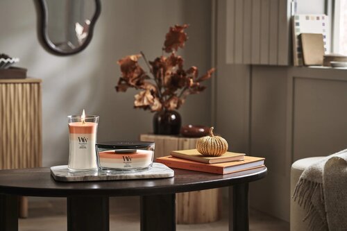 WoodWick Trilogy Hearth Spice Medium Candle - afbeelding 2