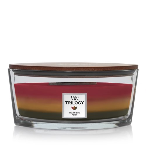 WoodWick Trilogy Hearthside Ellipse Candle