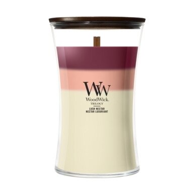 WoodWick Trilogy Lush Nectar Large Candle