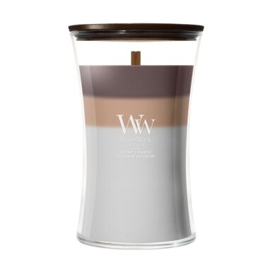 WoodWick Trilogy Radiant Cashmere Large Candle