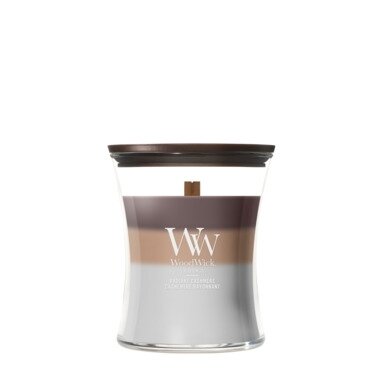 WoodWick Trilogy Radiant Cashmere Medium Candle