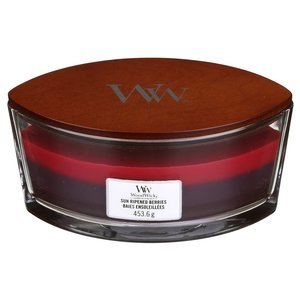 WoodWick Trilogy Sun Ripened Berries Ellipse Candle