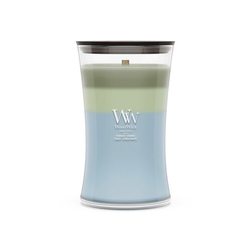 WoodWick Trilogy Verdant Woods Large  Candle