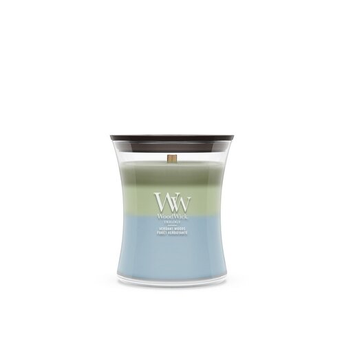 WoodWick Trilogy Verdant Woods Medium Candle